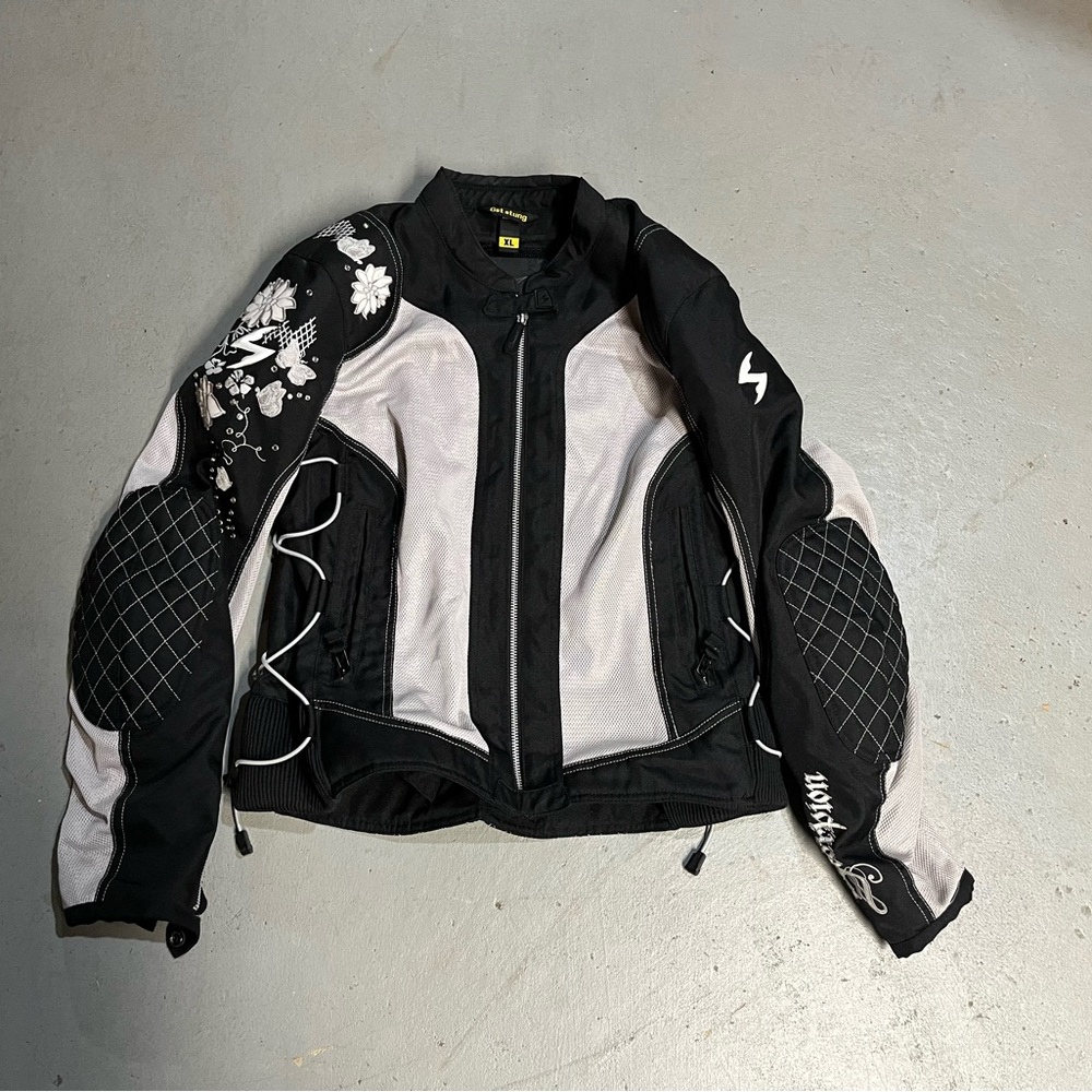 Scorpion Women’s Mesh Motorcycle Jacket..Wind Liner &  Armor..Good Cond..Size XL